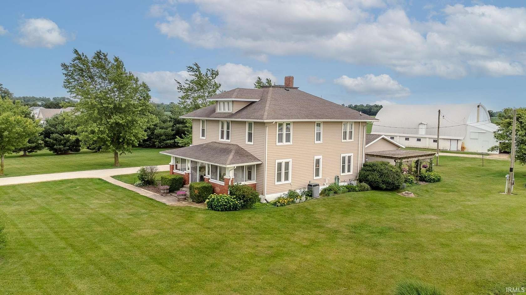 5.88 Acres of Land with Home for Sale in Lagrange, Indiana