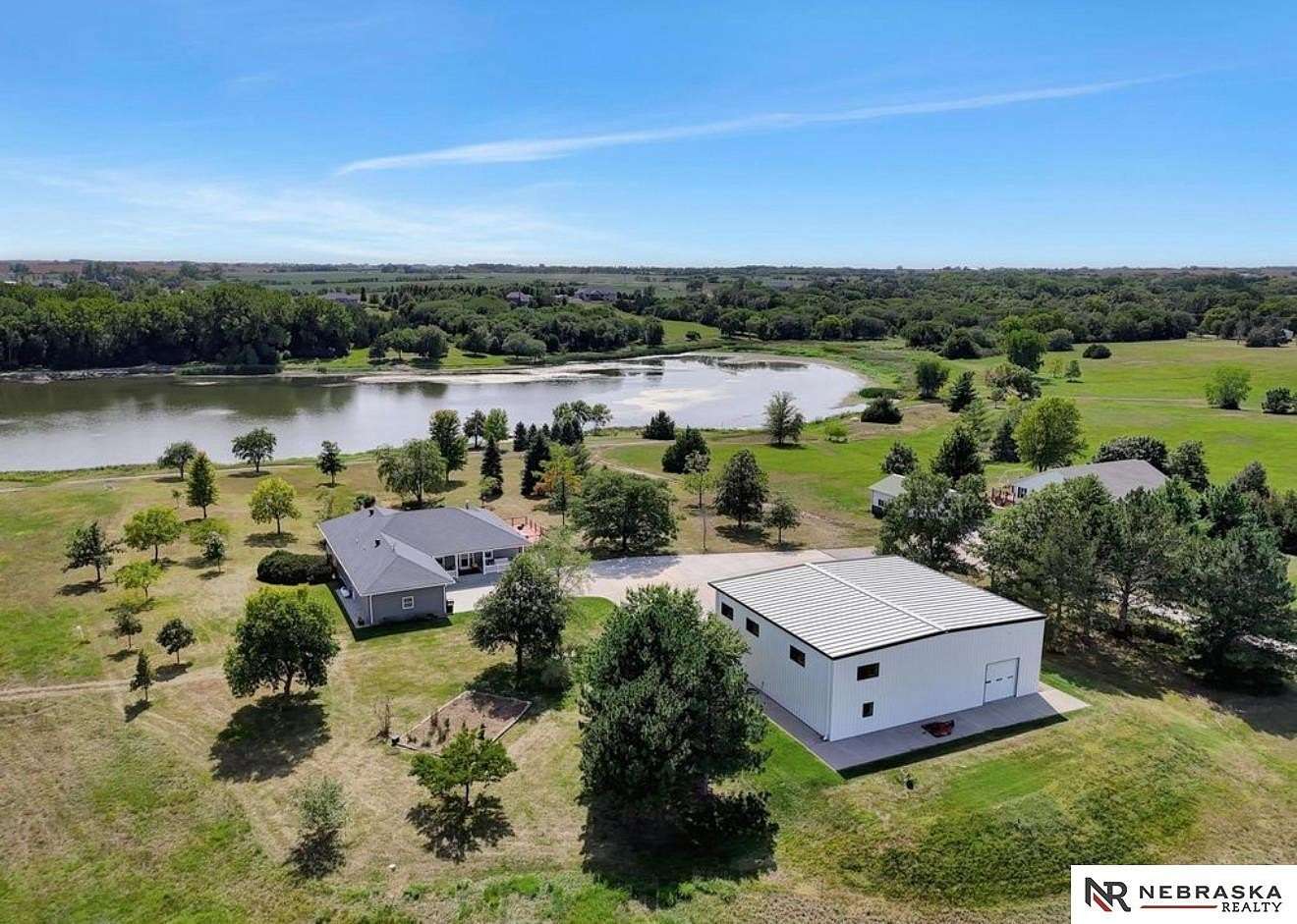 5.23 Acres of Land with Home for Sale in Firth, Nebraska