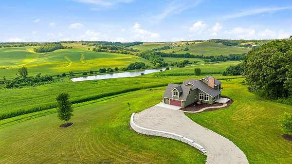 5 Acres of Land with Home for Sale in Mount Carroll, Illinois