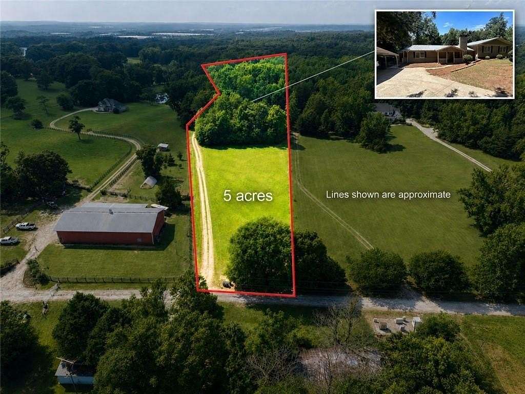 5 Acres of Land with Home for Sale in Jefferson, Georgia
