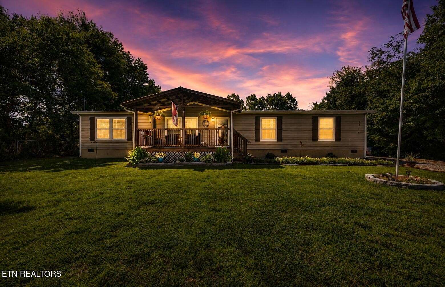 2.8 Acres of Land with Home for Sale in Knoxville, Tennessee