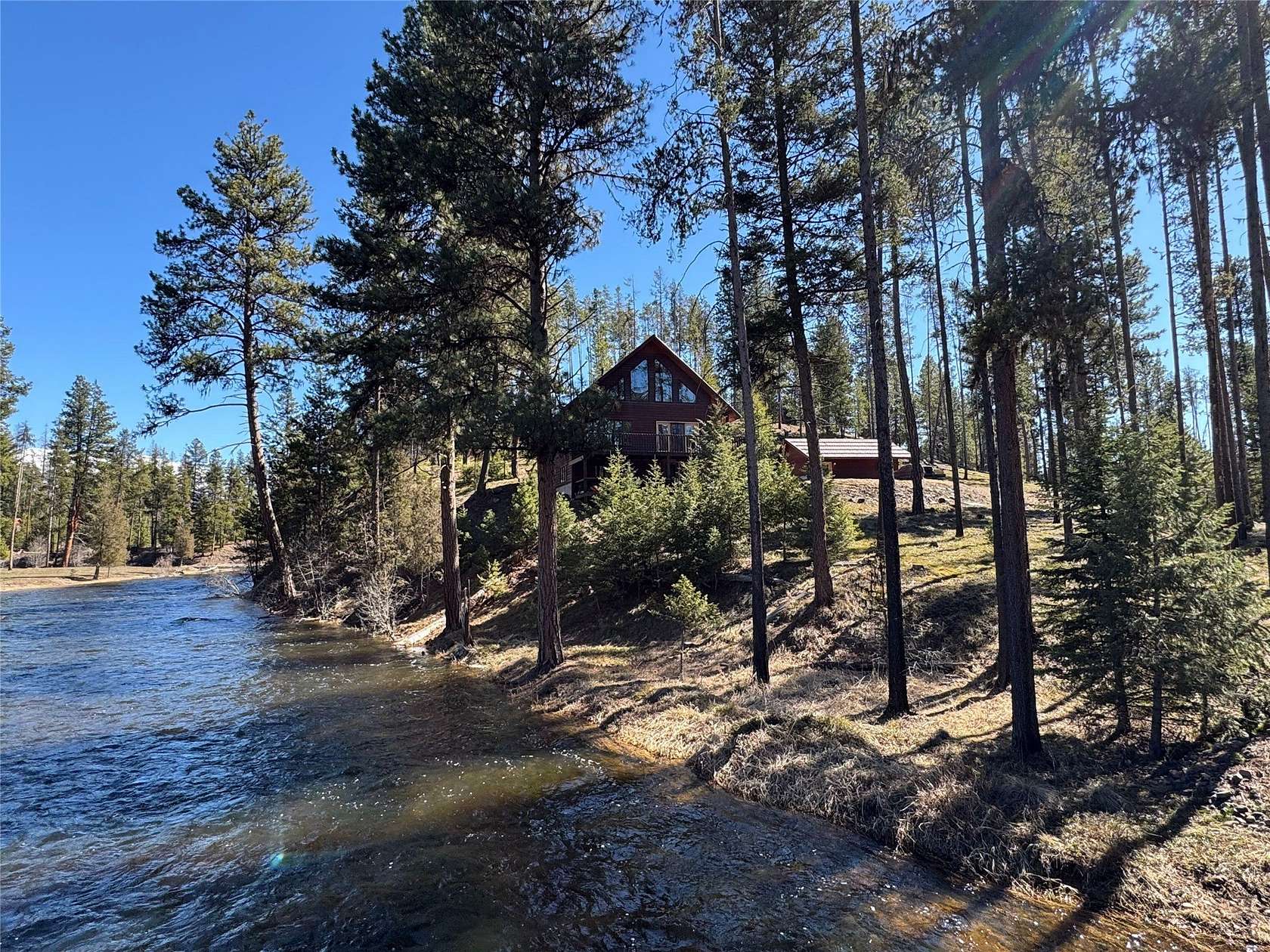 1.85 Acres of Land with Home for Sale in Seeley Lake, Montana