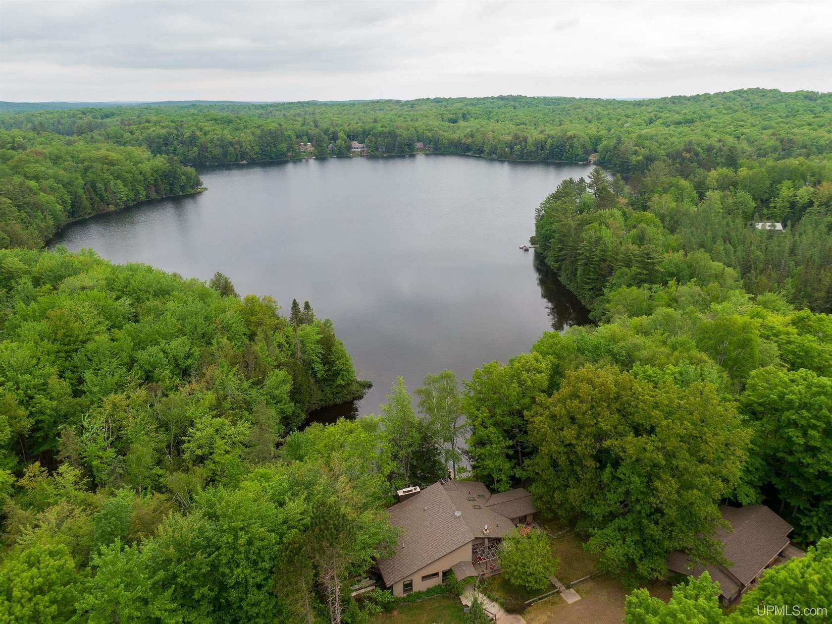 23.2 Acres of Recreational Land with Home for Sale in Skandia, Michigan