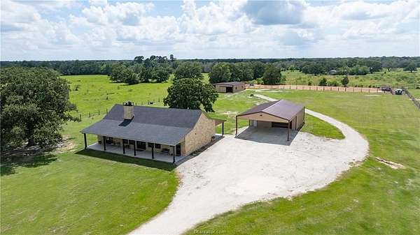 4 Acres of Land with Home for Sale in North Zulch, Texas