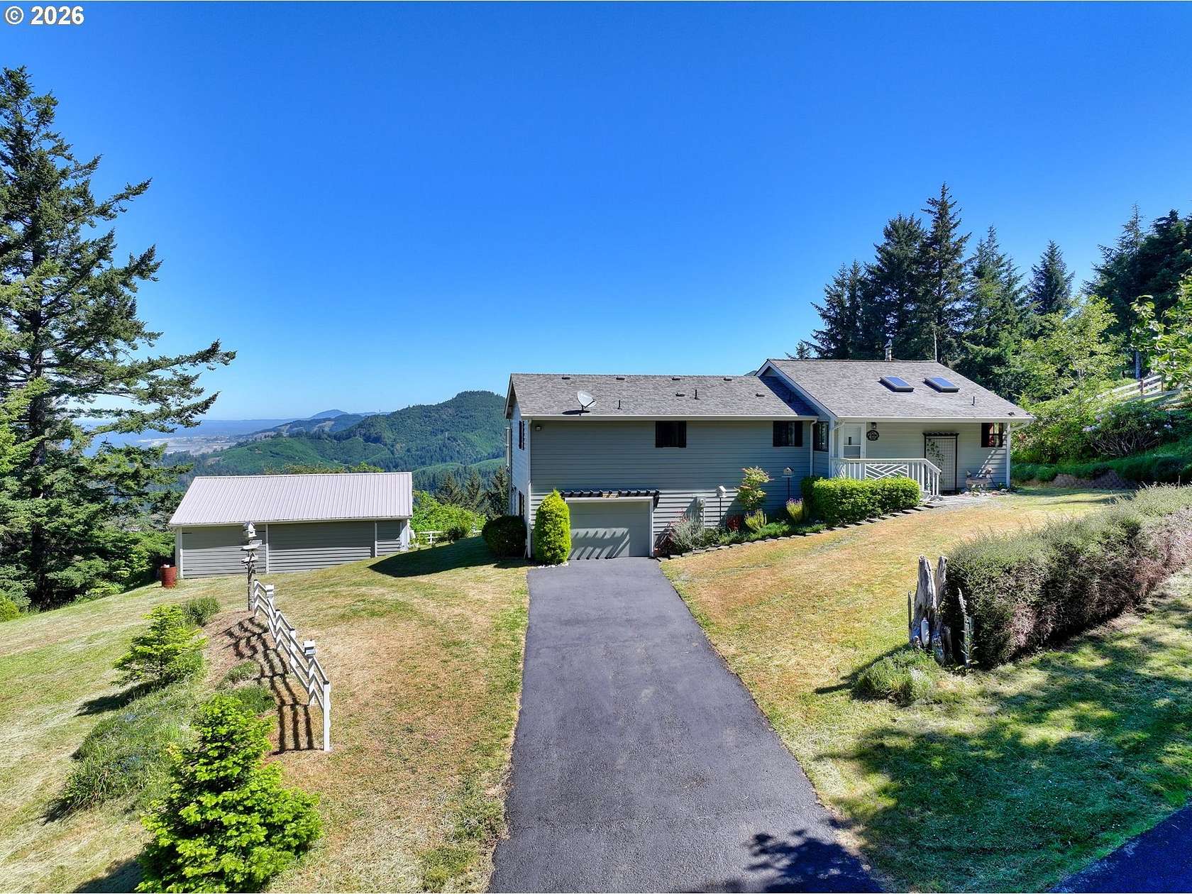 3.58 Acres of Land with Home for Sale in Gold Beach, Oregon