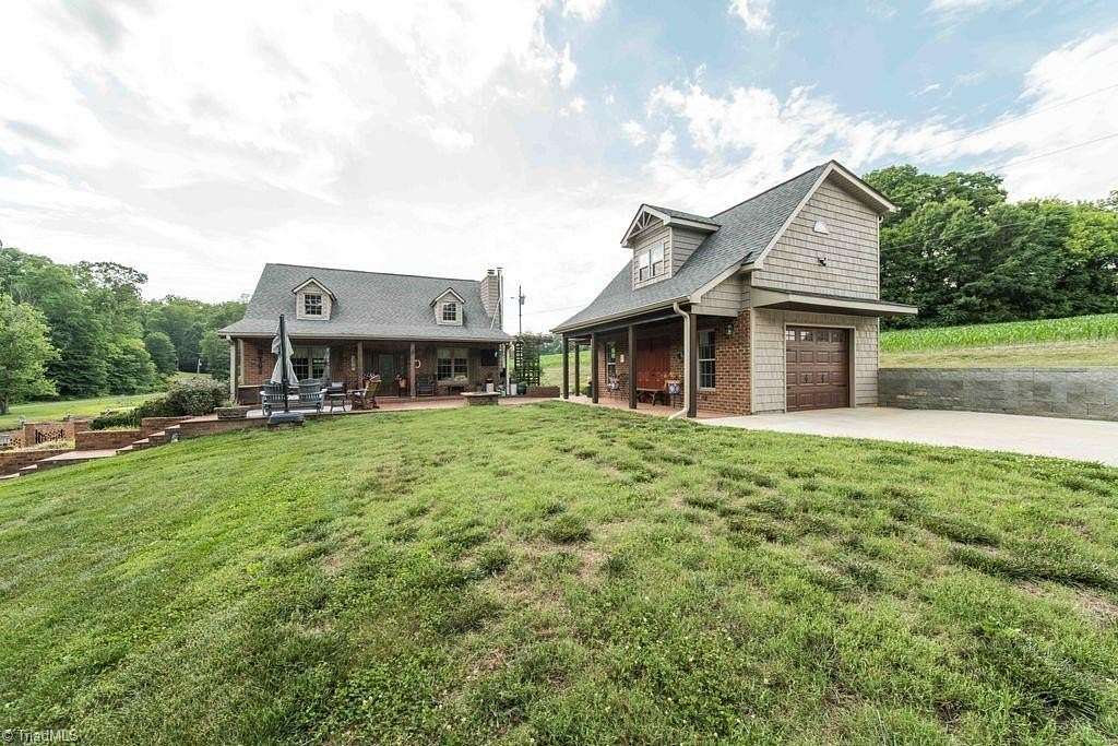 4 Acres of Land with Home for Sale in East Bend, North Carolina