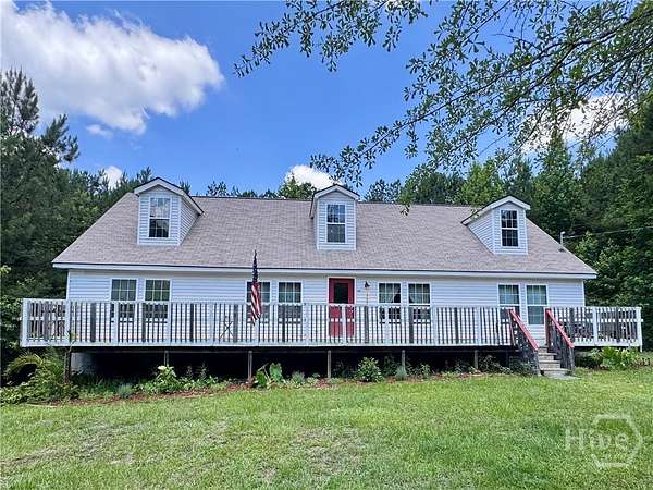 8.14 Acres of Land with Home for Sale in Macon, Georgia