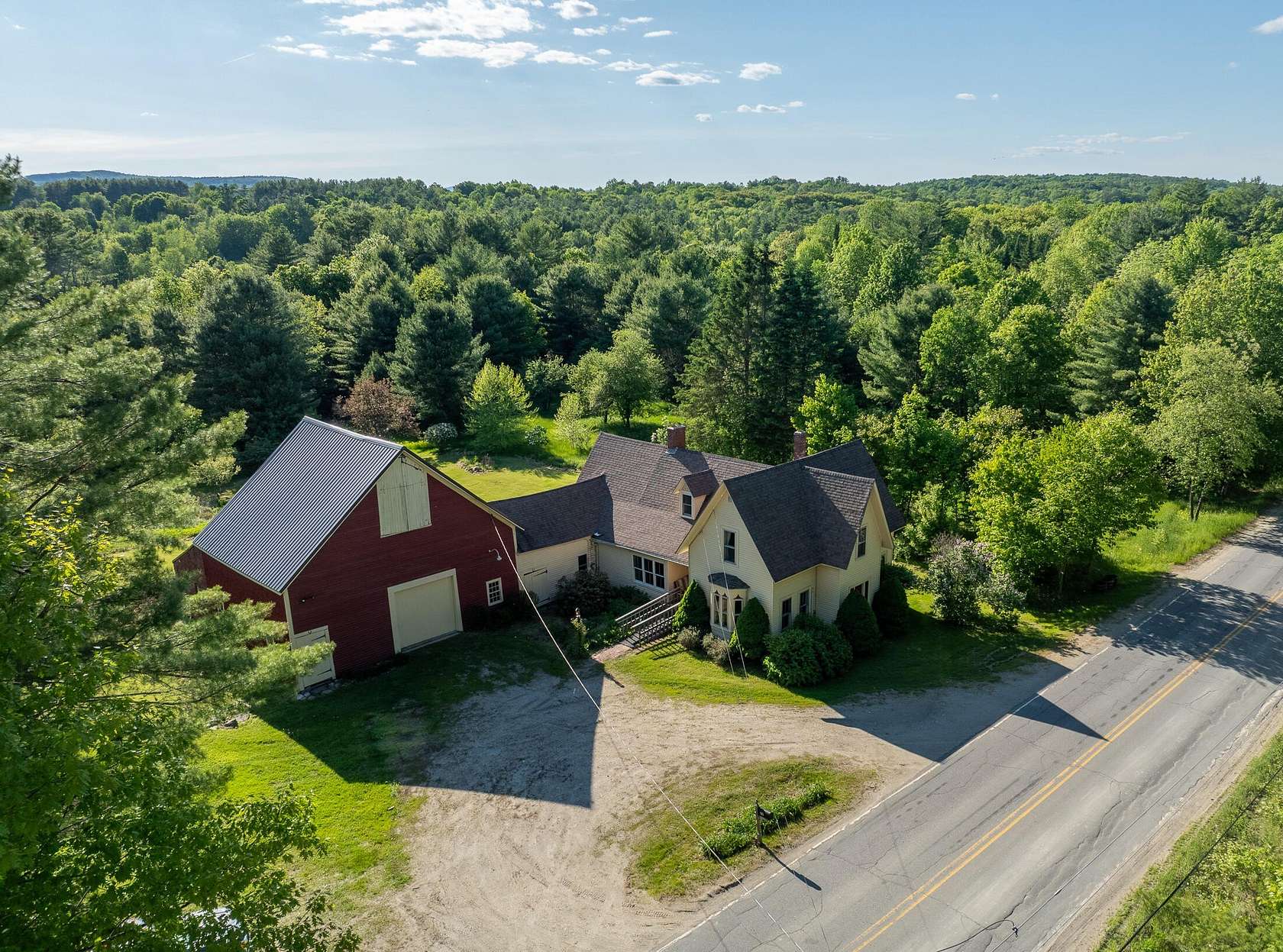 7 Acres of Land with Home for Sale in Chesterville, Maine