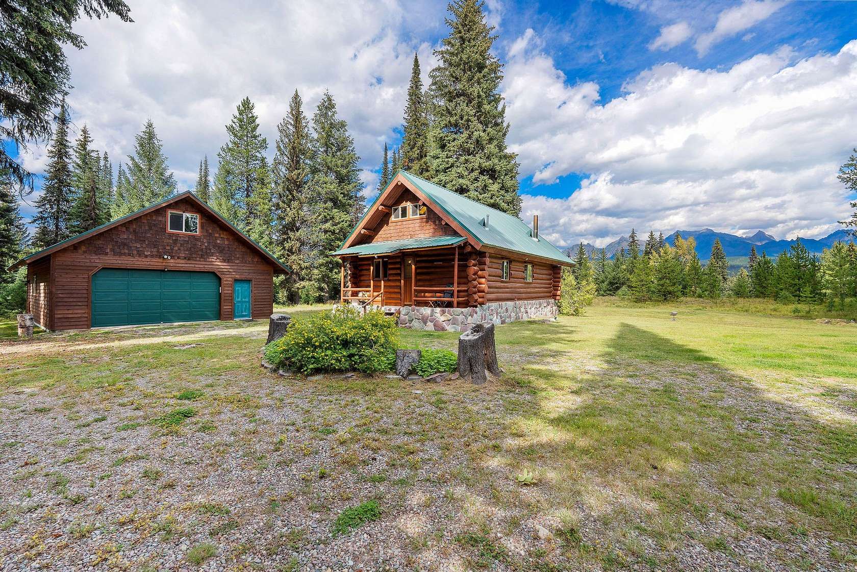 5 Acres of Land with Home for Sale in Polebridge, Montana