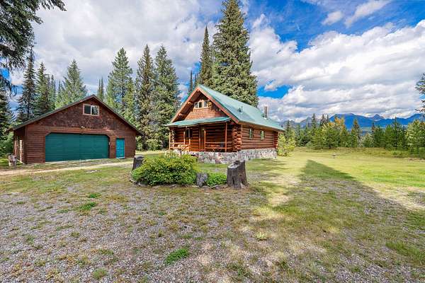 5 Acres of Land with Home for Sale in Polebridge, Montana