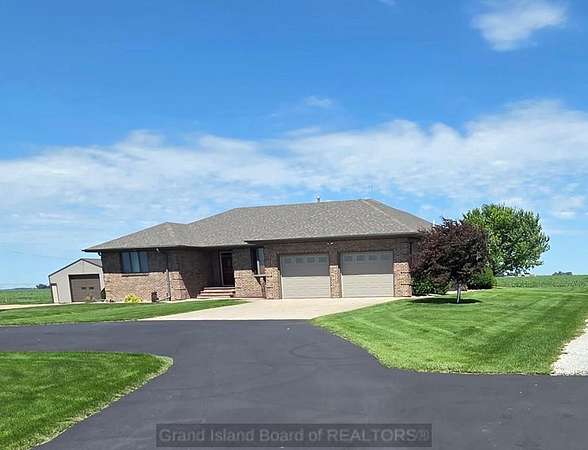 3.18 Acres of Land with Home for Sale in Wood River, Nebraska