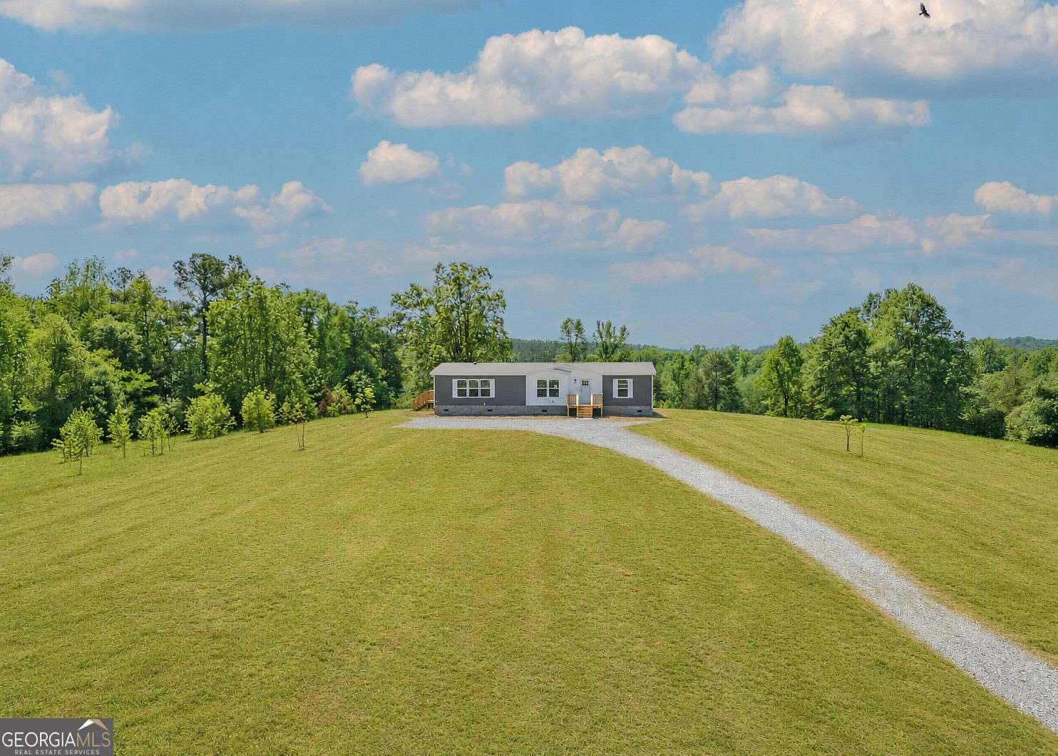 7.3 Acres of Land with Home for Sale in Martin, Georgia
