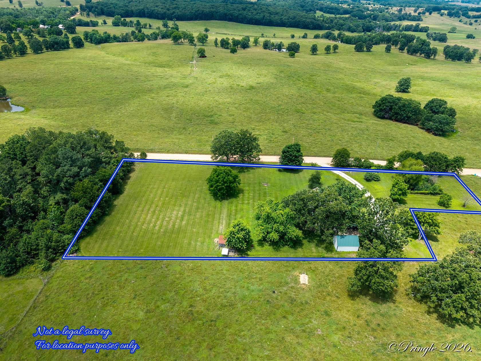 2.4 Acres of Land with Home for Sale in Peace Valley, Missouri