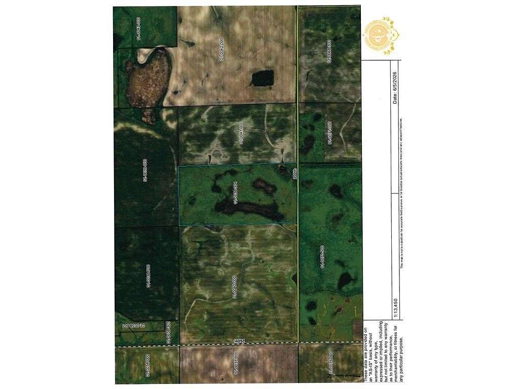 80 Acres of Recreational Land for Sale in Elbow Lake, Minnesota