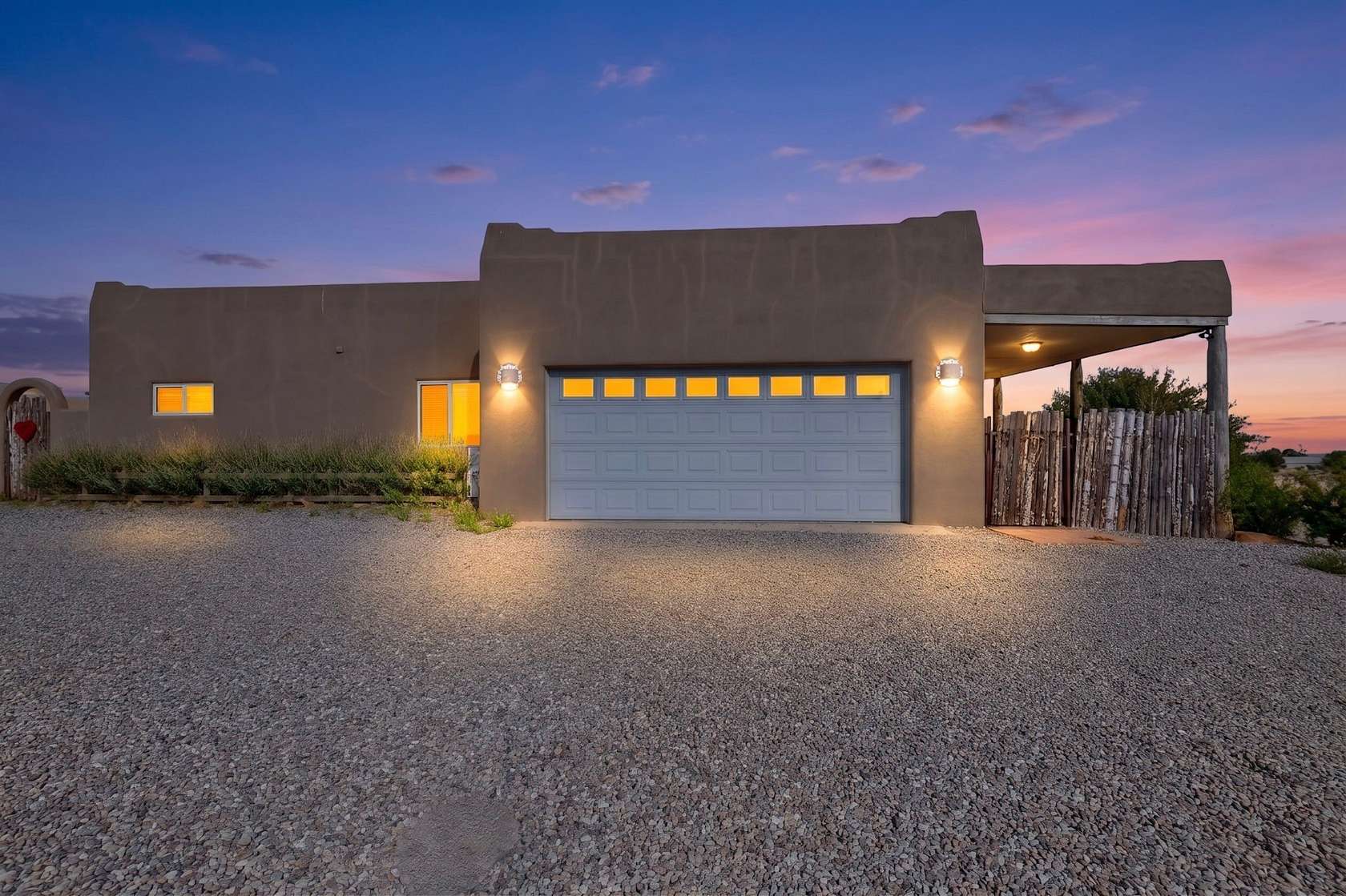 1.5 Acres of Land with Home for Sale in Santa Fe, New Mexico