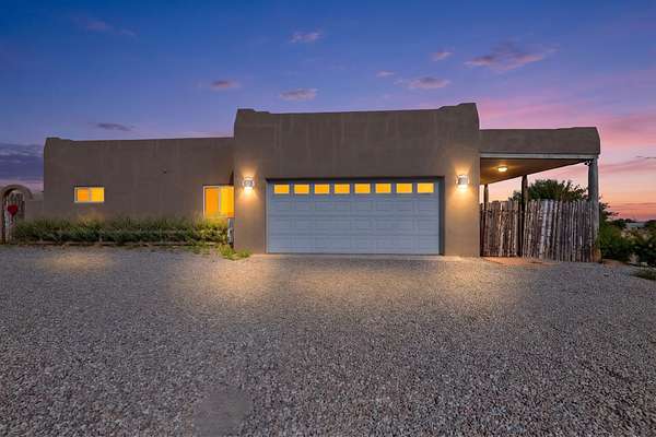 1.5 Acres of Land with Home for Sale in Santa Fe, New Mexico