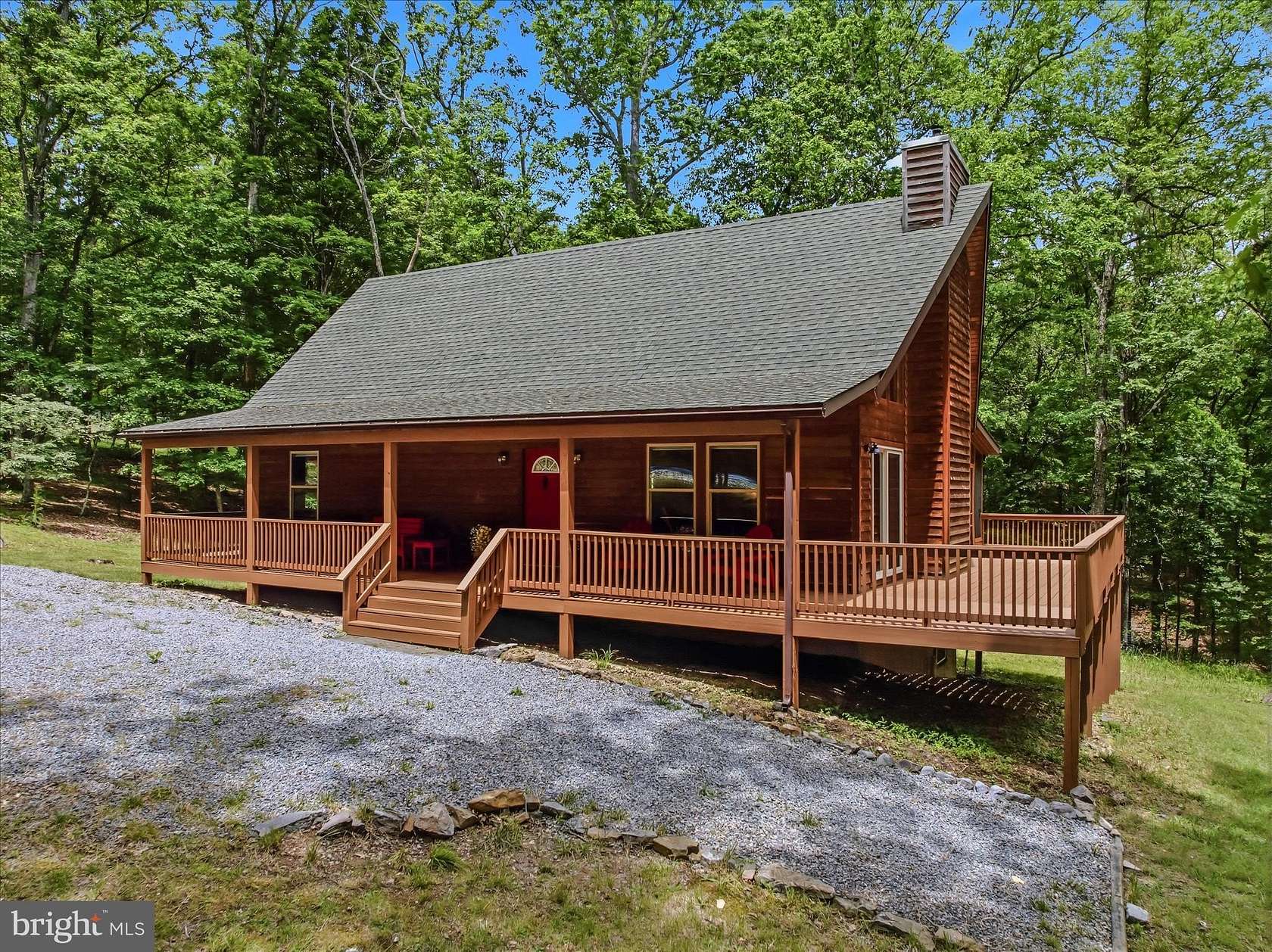 5.89 Acres of Land with Home for Sale in Great Cacapon, West Virginia