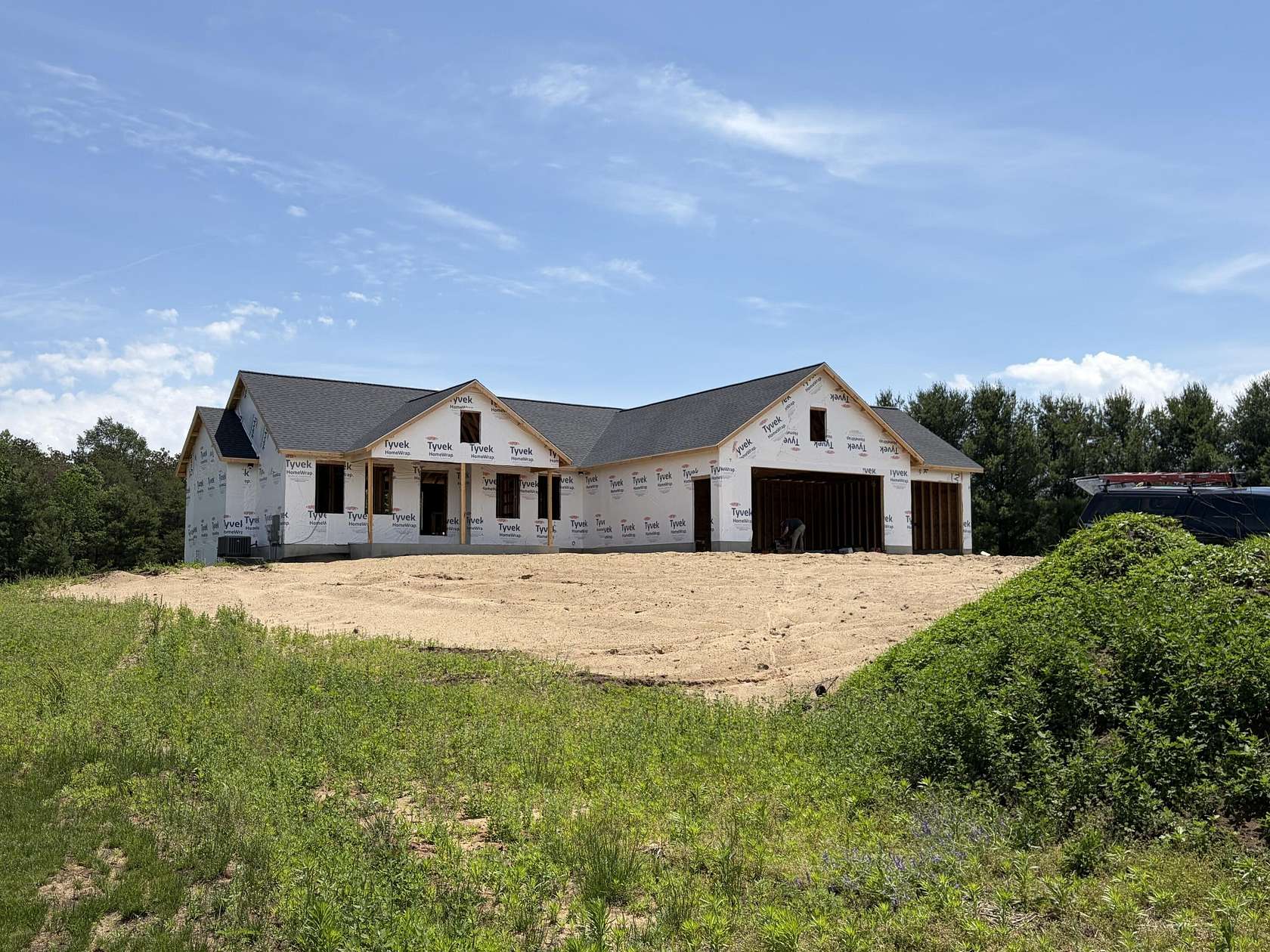 2.84 Acres of Land with Home for Sale in West Olive, Michigan