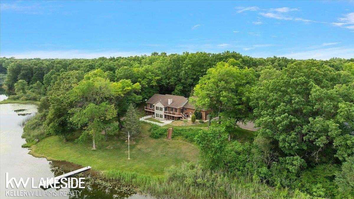 16 Acres of Recreational Land with Home for Sale in Oxford, Michigan