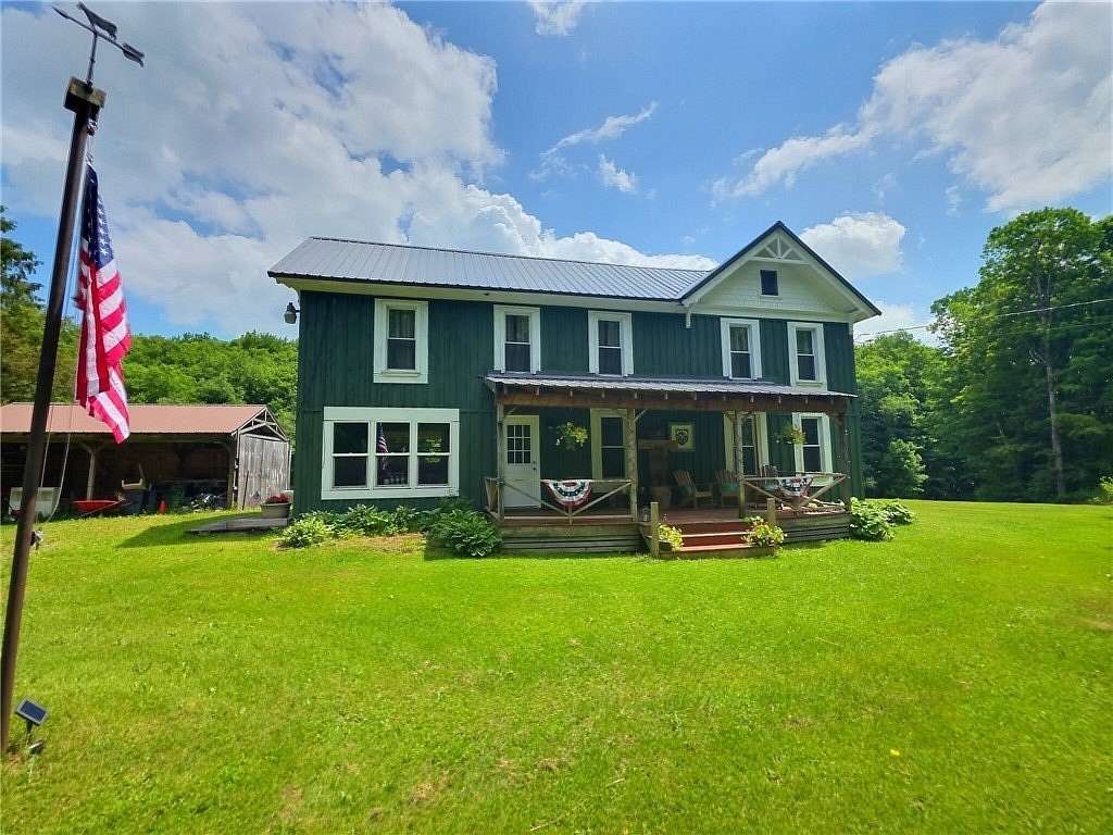 5.18 Acres of Land with Home for Sale in Moravia, New York