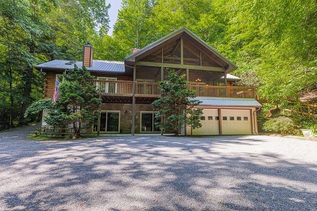 21.5 Acres of Recreational Land with Home for Sale in Hayesville, North Carolina
