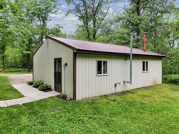 5.8 Acres of Land with Home for Sale in Falmouth, Michigan