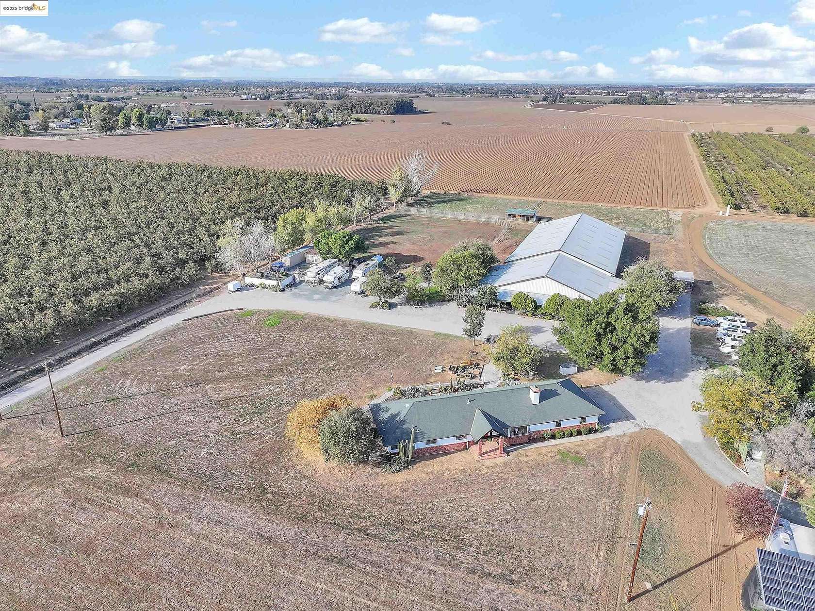 10 Acres of Land with Home for Sale in Brentwood, California