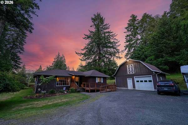 2.8 Acres of Land with Home for Sale in Coos Bay, Oregon