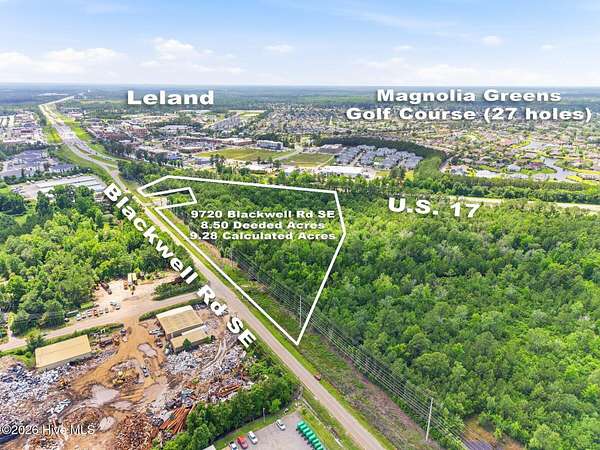 8.5 Acres of Mixed-Use Land for Sale in Belville, North Carolina