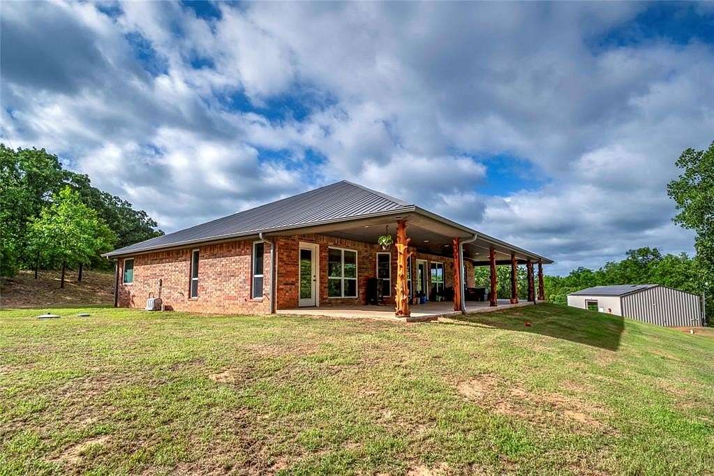 40 Acres of Land with Home for Sale in Chandler, Oklahoma