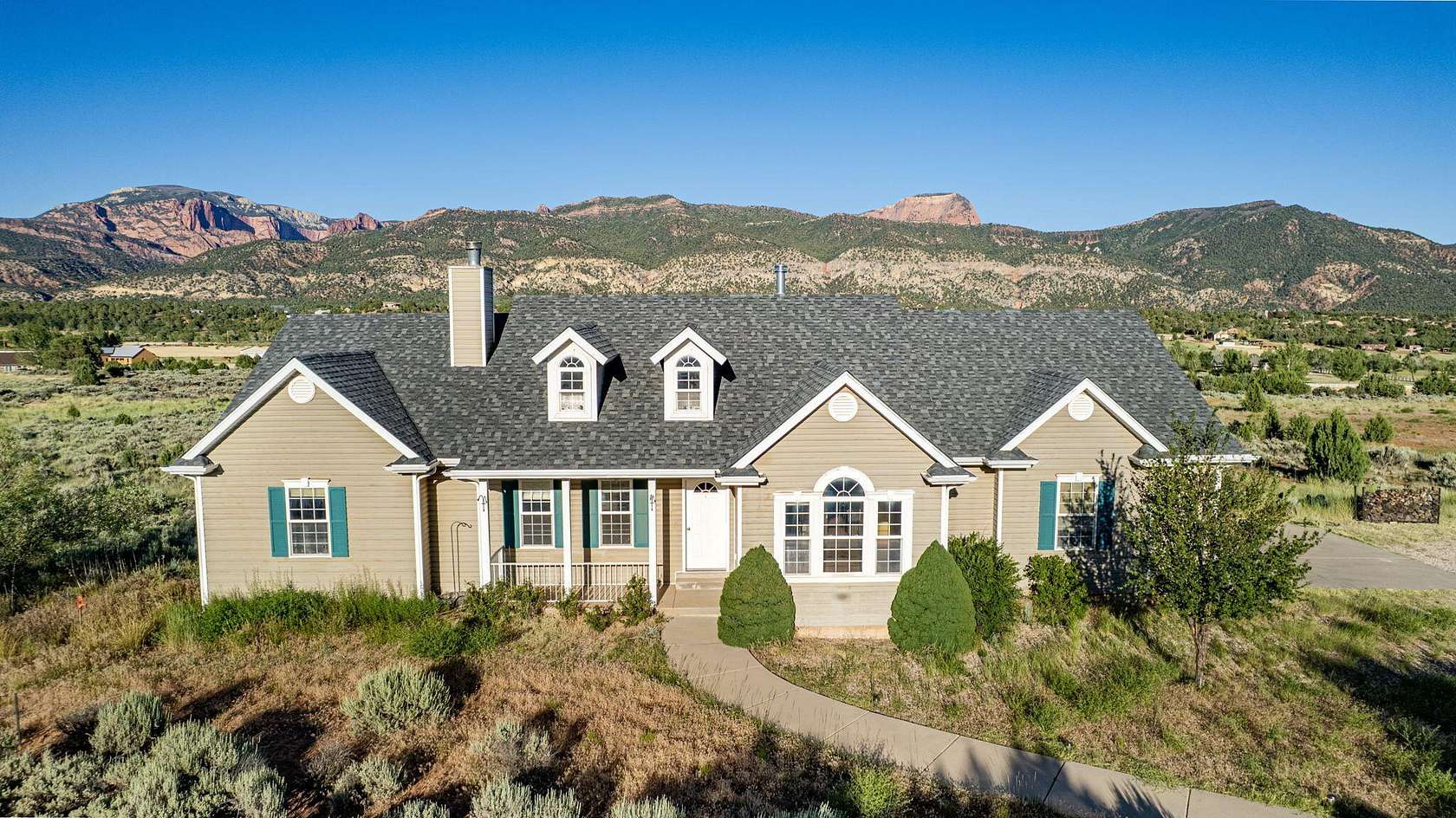 5 Acres of Land with Home for Sale in New Harmony, Utah