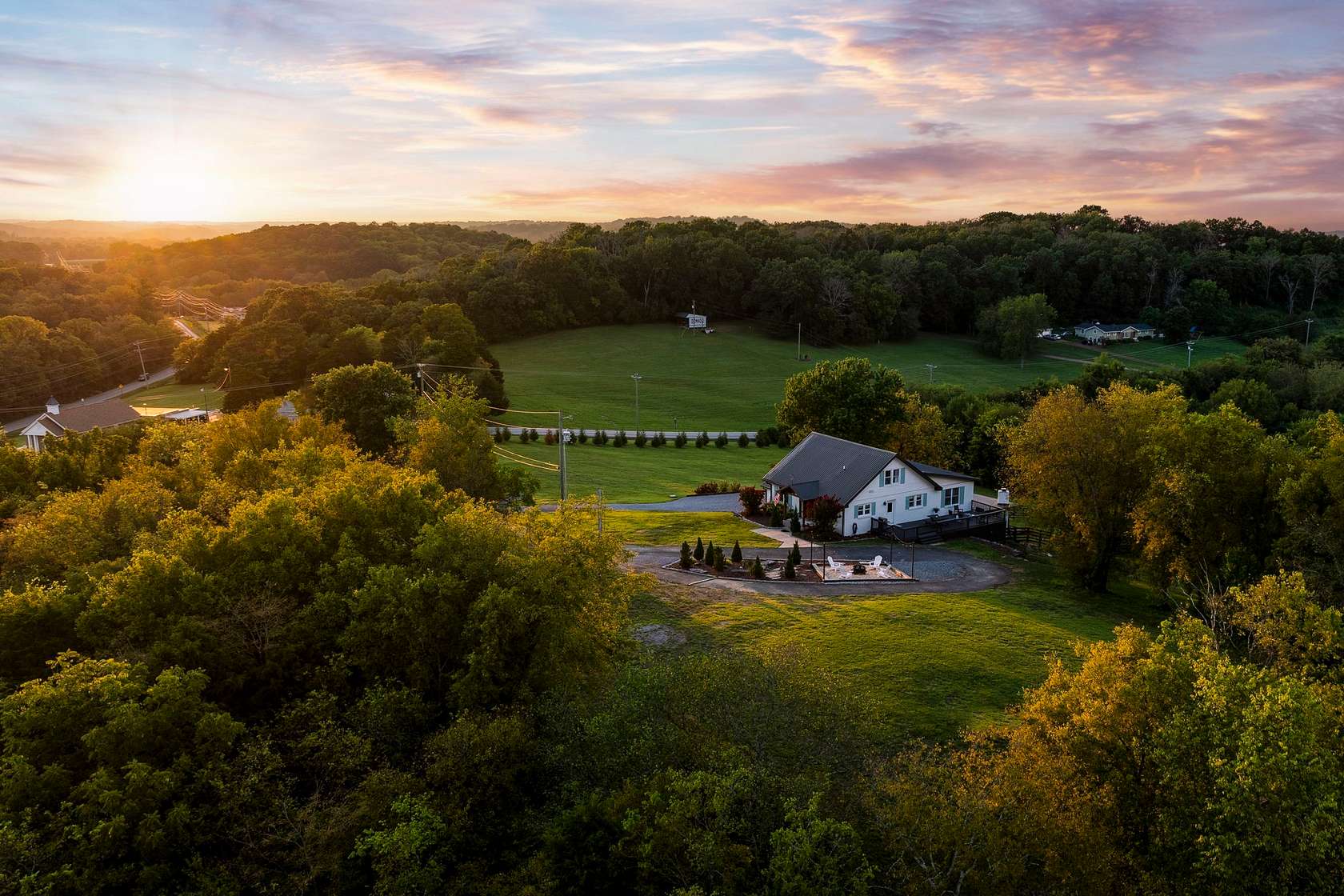 7 Acres of Land with Home for Sale in Thompson's Station, Tennessee