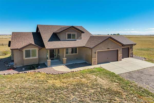 5 Acres of Land with Home for Sale in Peyton, Colorado