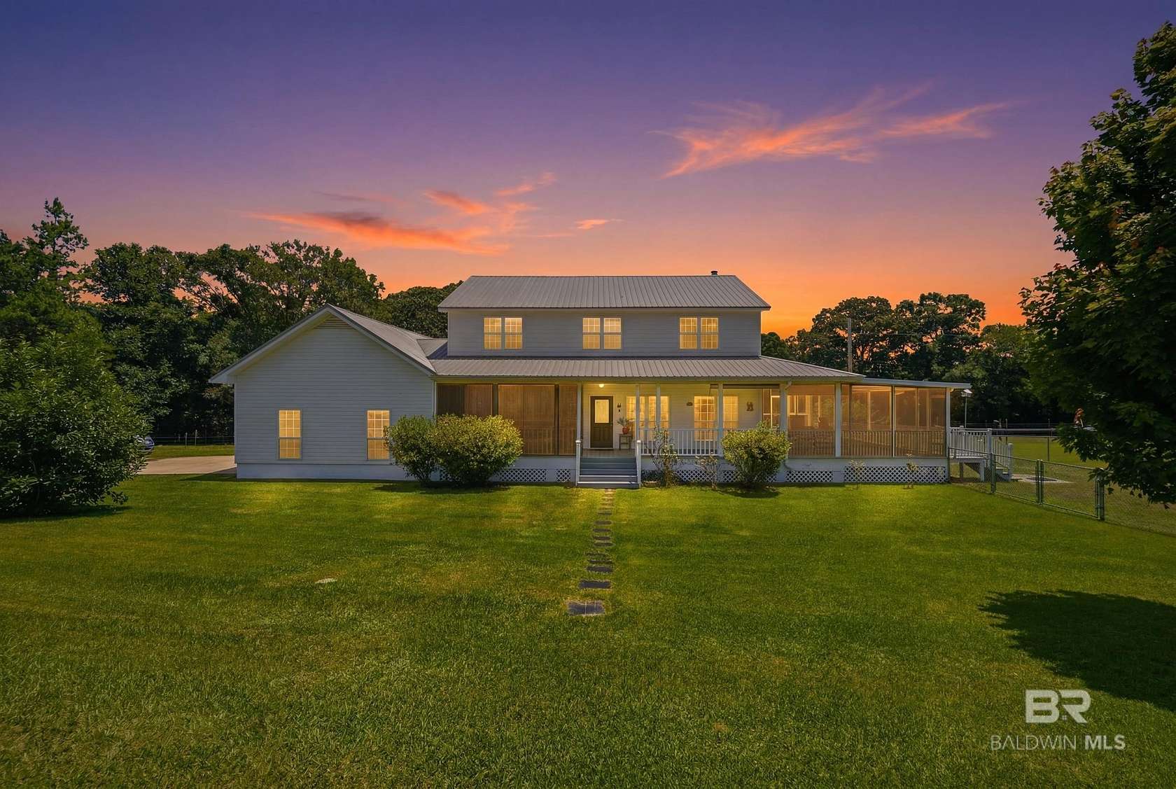 11 Acres of Land with Home for Sale in Bay Minette, Alabama