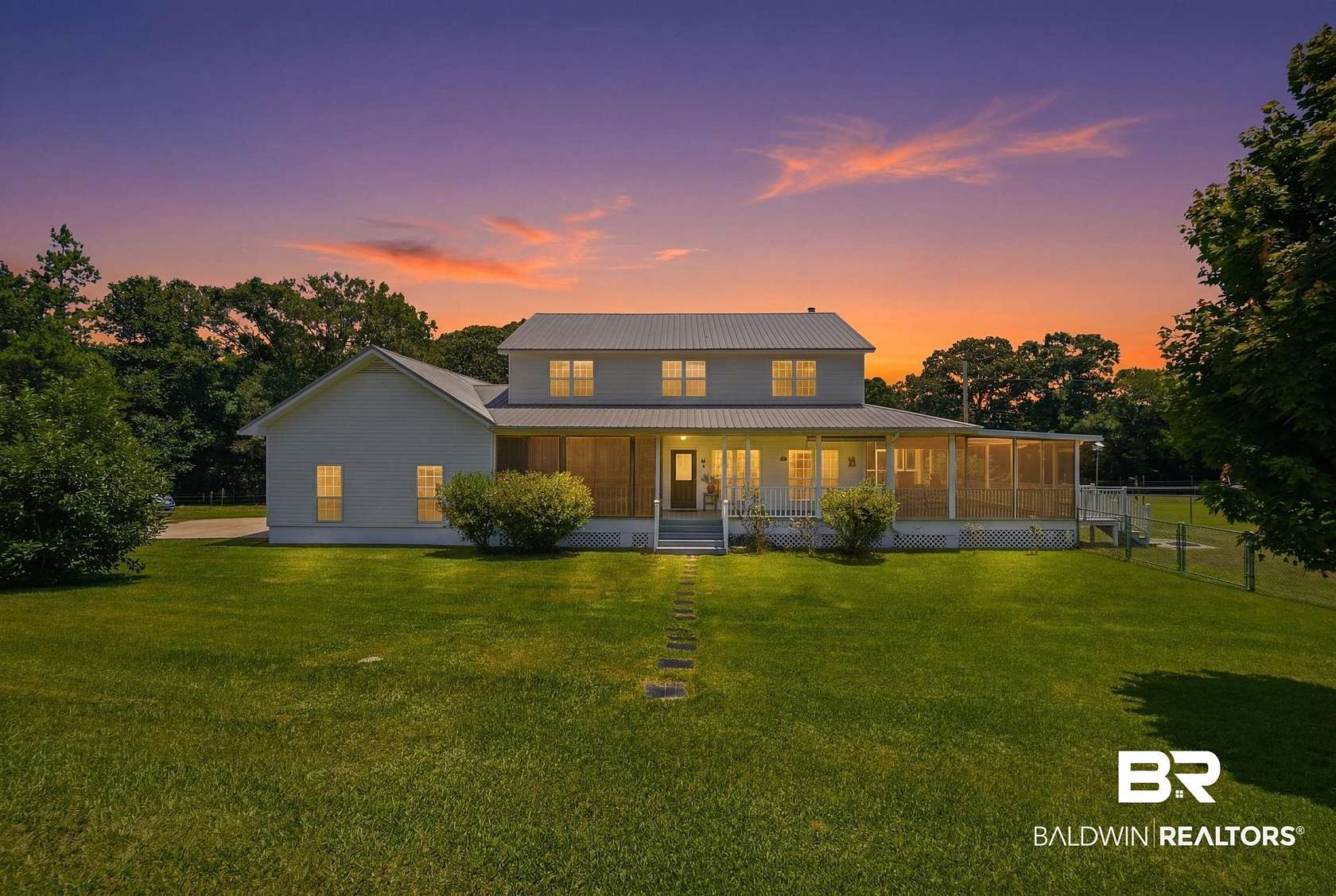 11 Acres of Land with Home for Sale in Bay Minette, Alabama