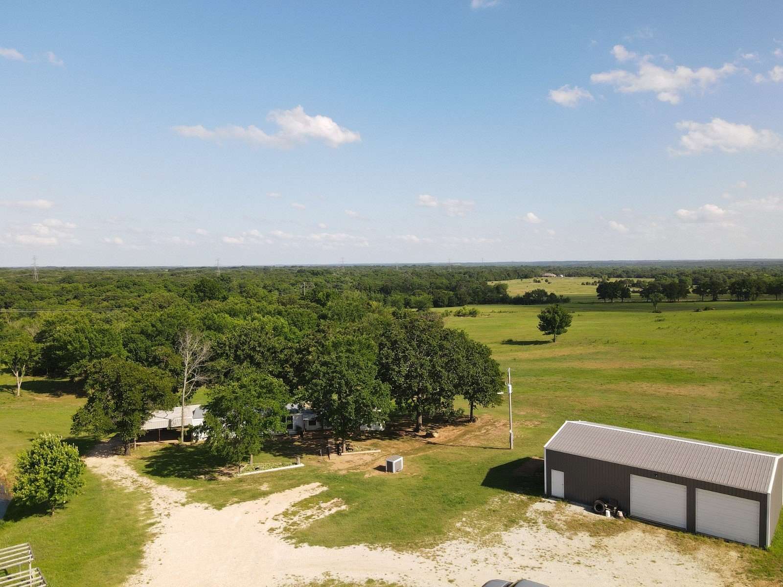 5 Acres of Land with Home for Sale in Maud, Oklahoma