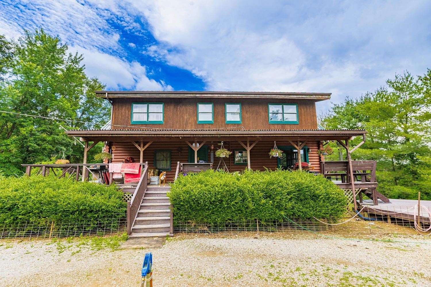 11 Acres of Land with Home for Sale in Peebles, Ohio