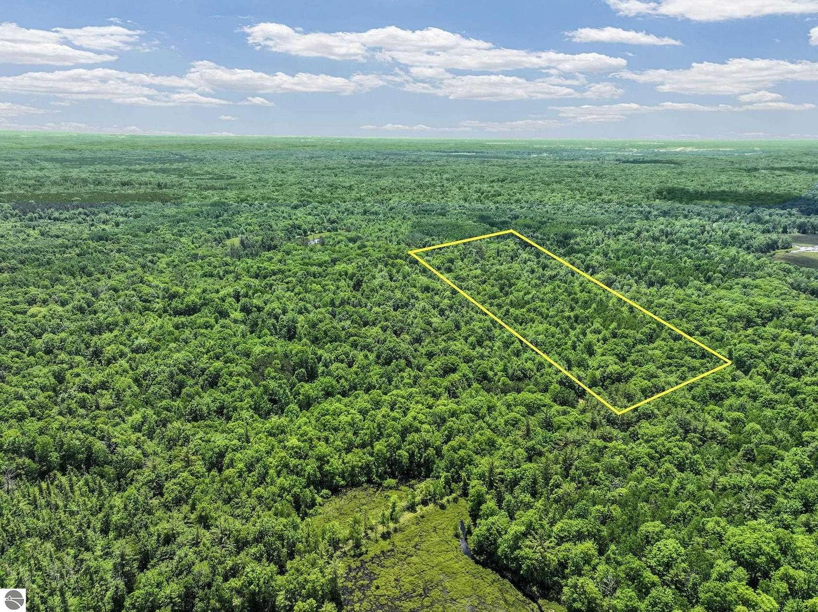 20 Acres of Recreational & Residential Land for Sale in Lake City, Michigan