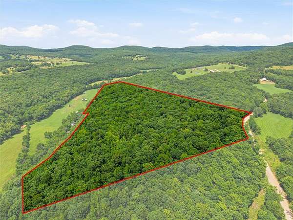 50 Acres of Recreational & Residential Land for Sale in Elkins, Arkansas