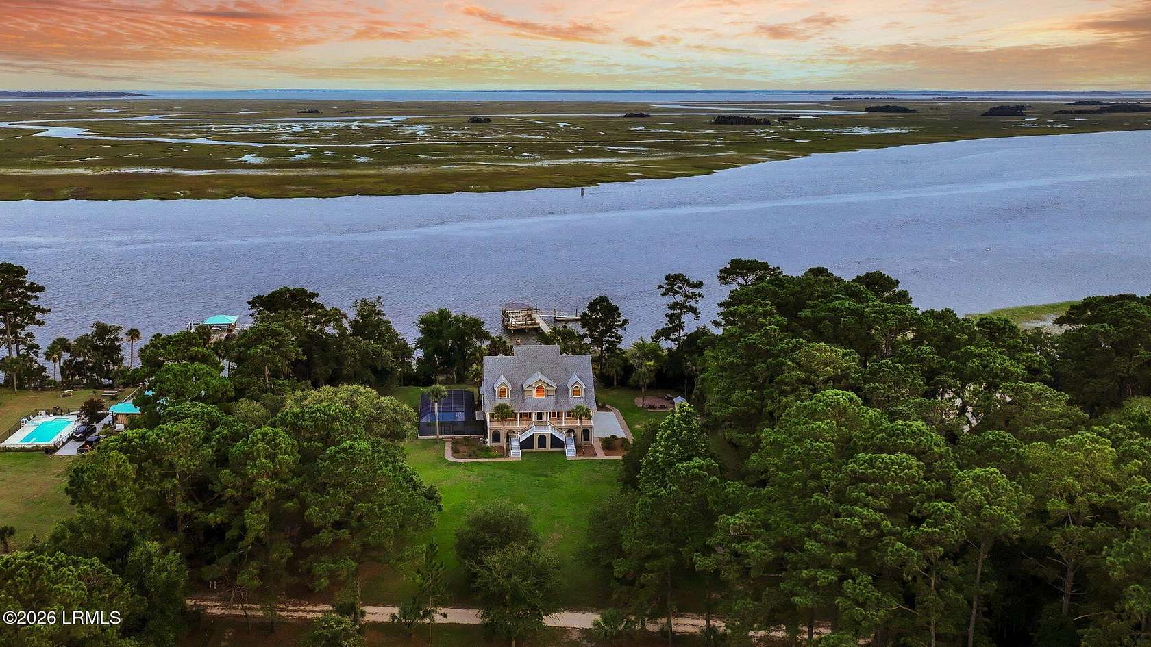 3.4 Acres of Land with Home for Sale in Green Pond, South Carolina