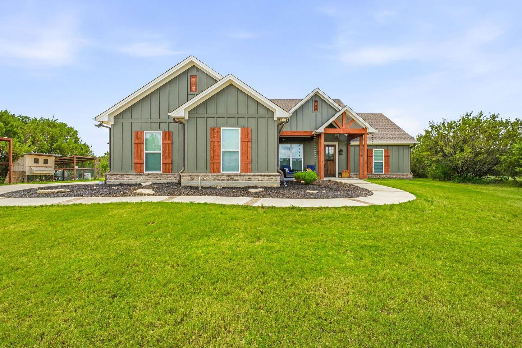 2 Acres of Land with Home for Sale in Bluff Dale, Texas