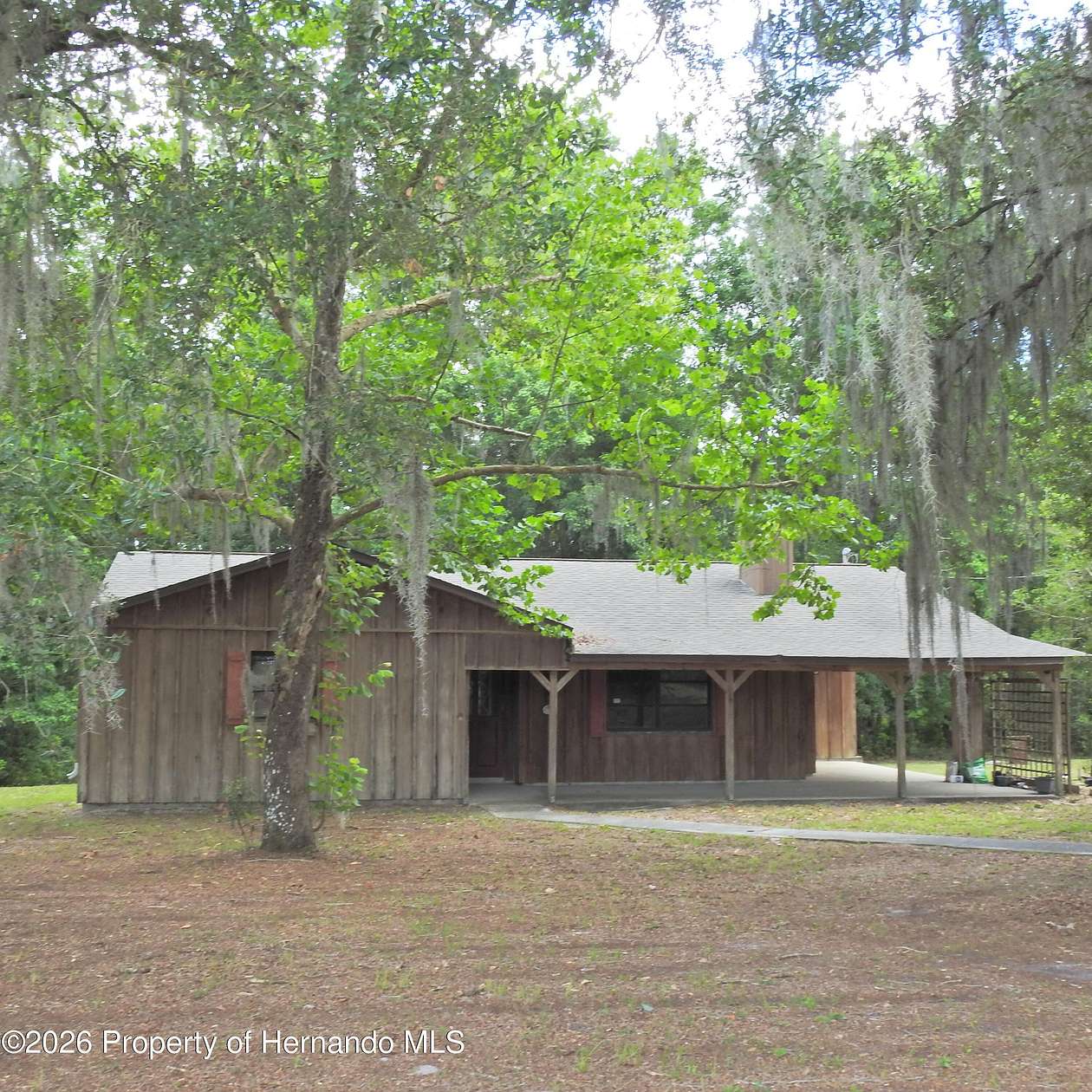 2 Acres of Land with Home for Sale in Brooksville, Florida