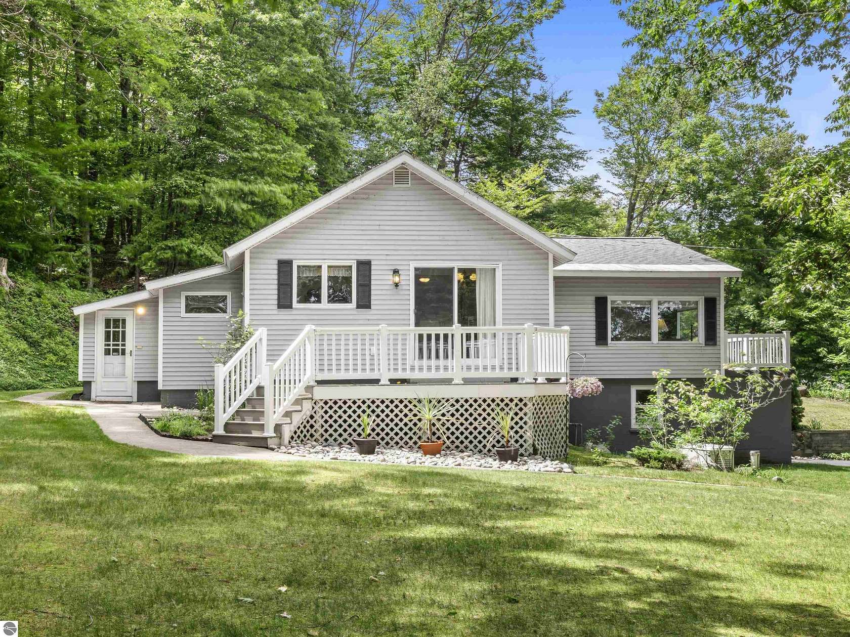 5 Acres of Land with Home for Sale in Frankfort, Michigan