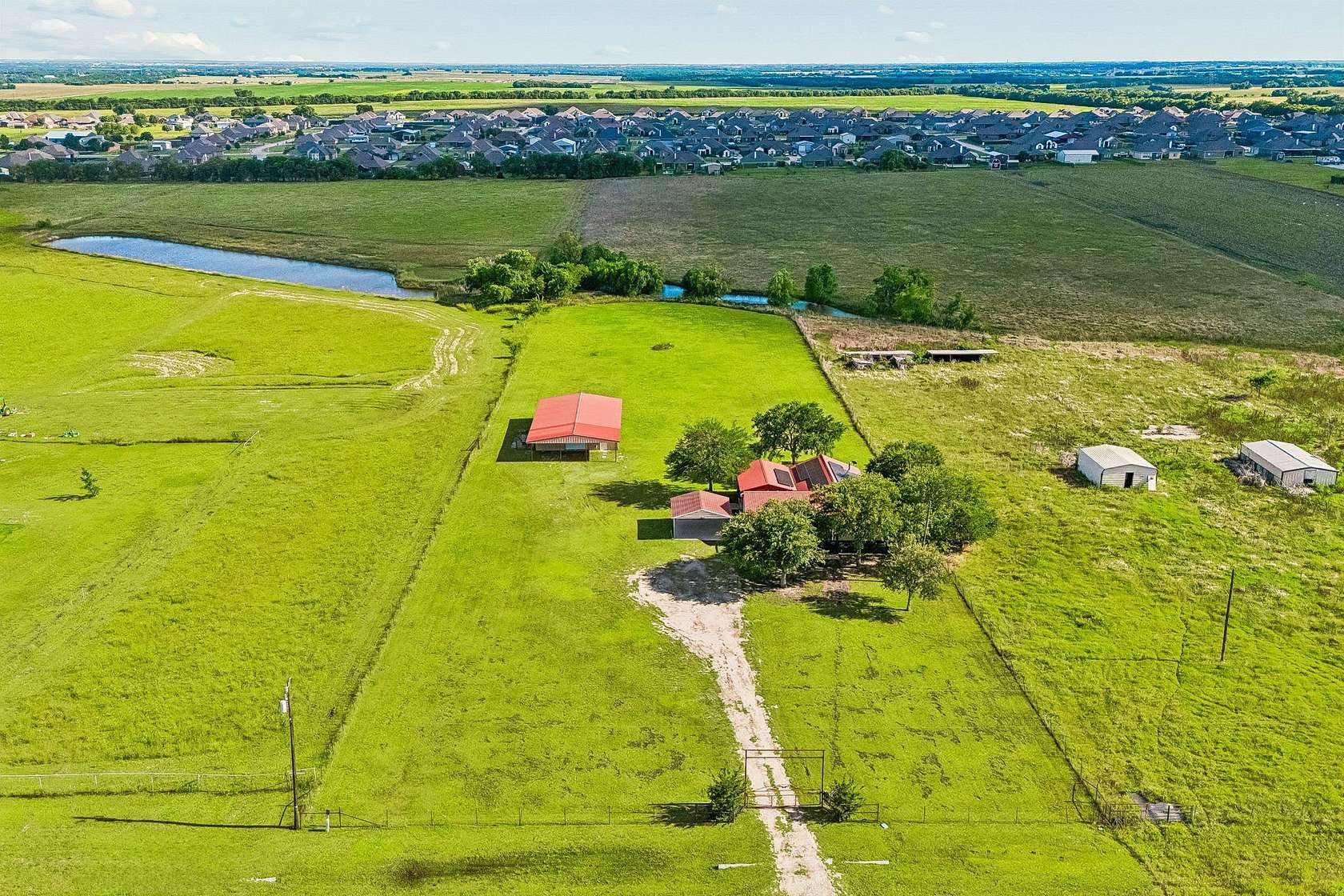 2.5 Acres of Land with Home for Sale in Nevada, Texas