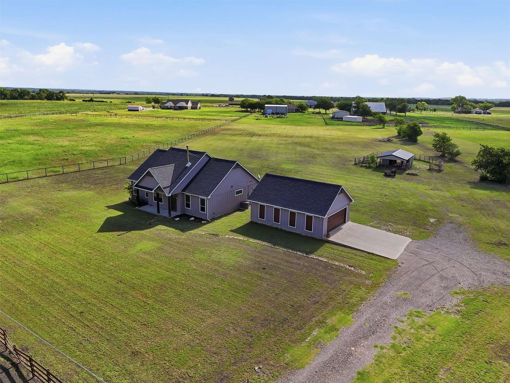 4.13 Acres of Land with Home for Sale in Italy, Texas