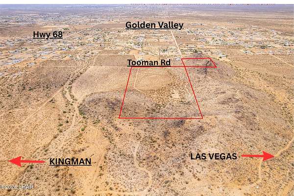22.5 Acres of Land for Sale in Golden Valley, Arizona