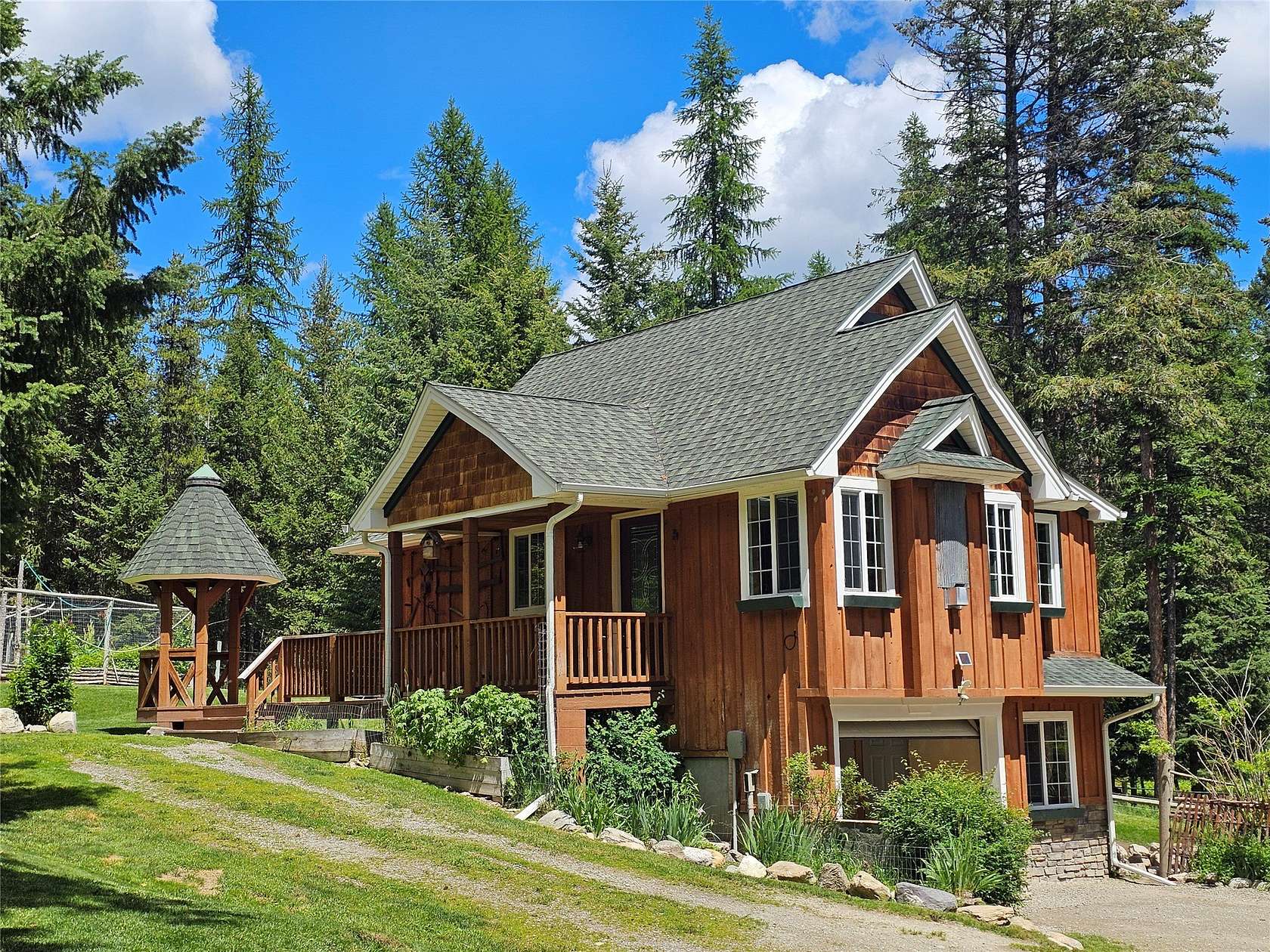 3.27 Acres of Land with Home for Sale in Fortine, Montana