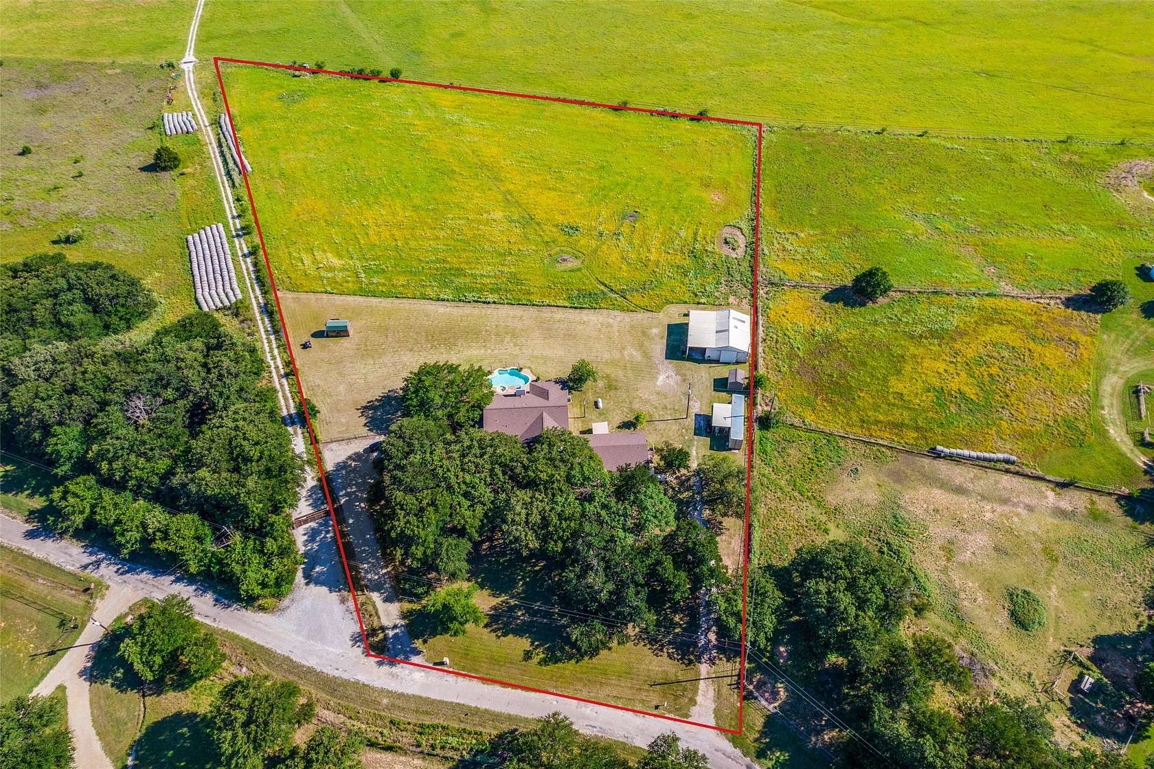 7 Acres of Land with Home for Sale in Springtown, Texas