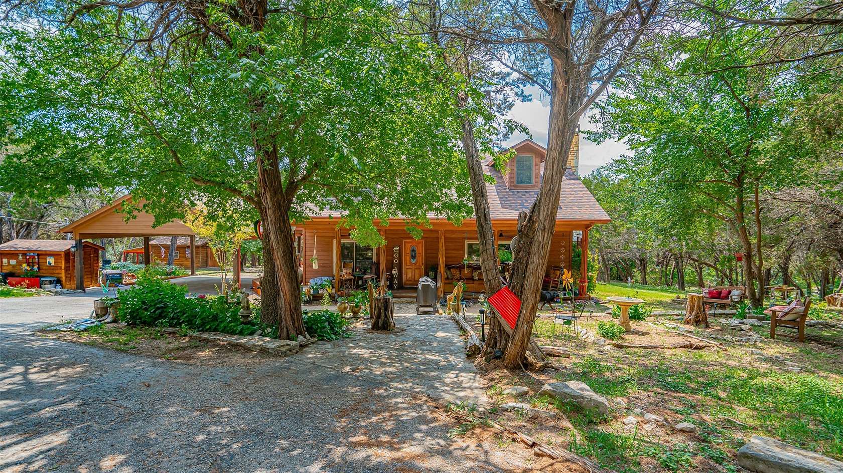 5 Acres of Land with Home for Sale in Rainbow, Texas