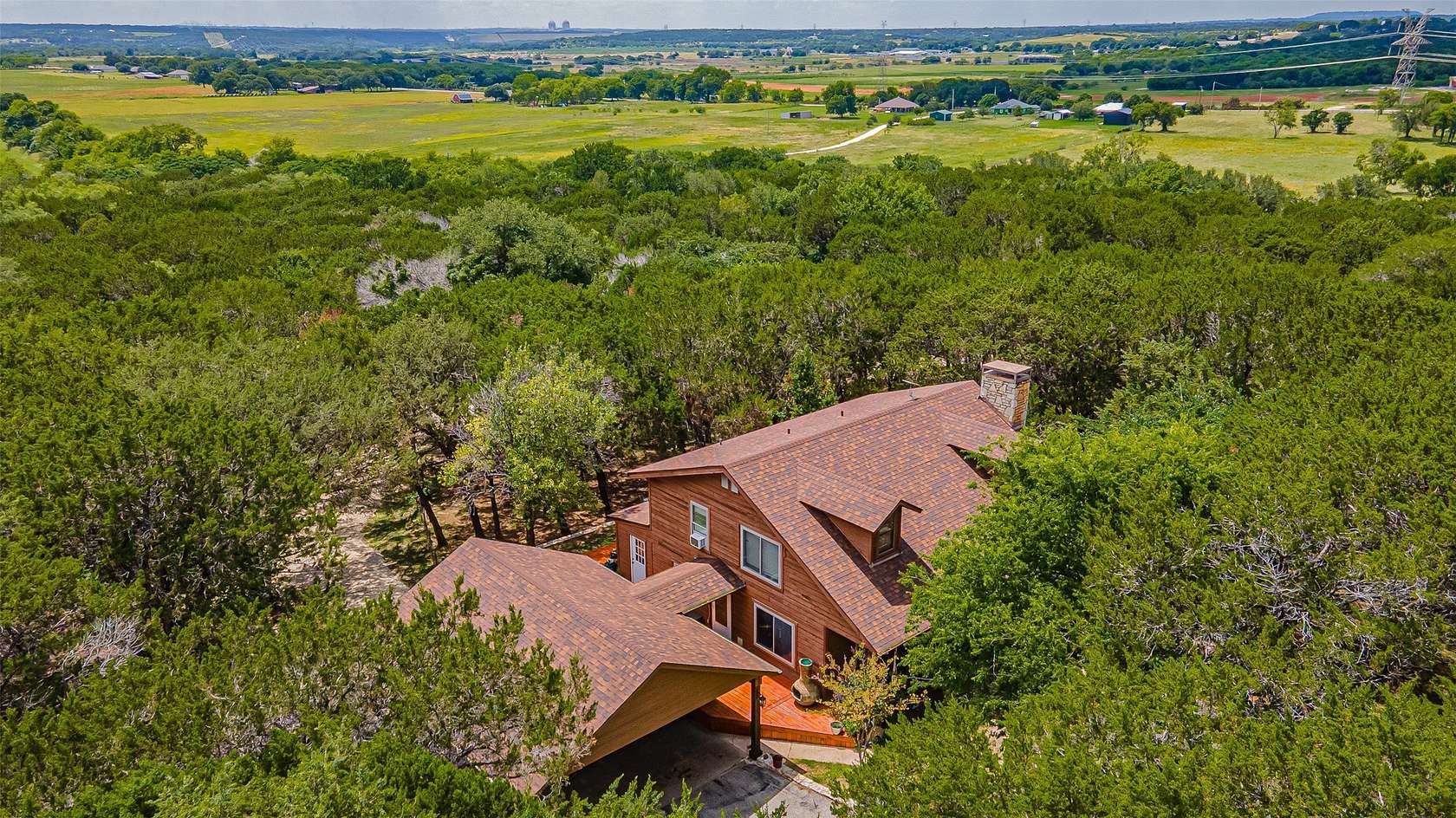 5 Acres of Land with Home for Sale in Glen Rose, Texas